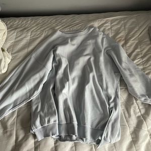 Light blue American eagle crew neck